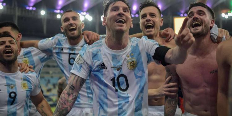 First ever International Victory for the G.O.A.T.
