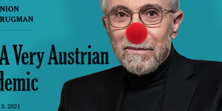 Rebutting Paul Krugman on the “Austrian” Pandemic