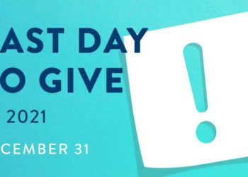 Last Day to Give in 2021!