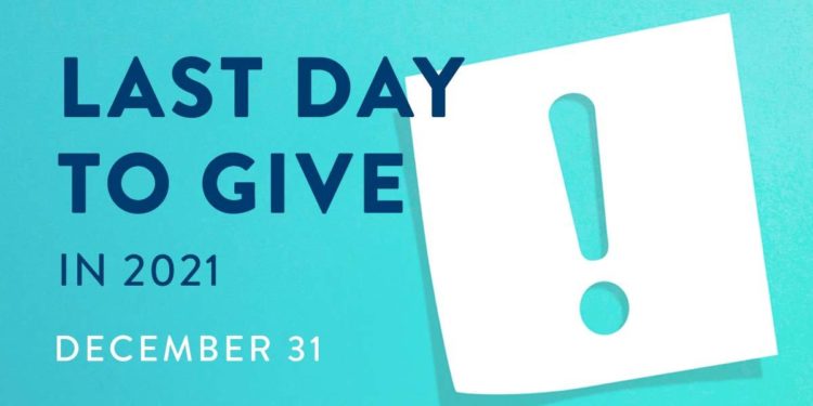 Last Day to Give in 2021!