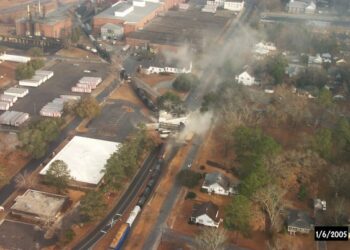 Episodic Release in Ohio: Train Derailment Forces Controlled Burn of Toxic Chemicals