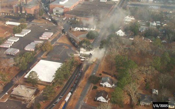 Episodic Release in Ohio: Train Derailment Forces Controlled Burn of Toxic Chemicals